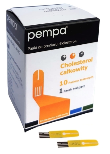 Glukometr BENECHECK PEMPA pomiar poziomu cukru cholesterolu kwasu moczowego we krwi AnnaFarm Sklep Medyczny Warszawa cholesterolu.jpg