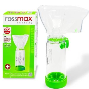 Komora inhalacyjna ROSSMAX Tuba + maska L starsze dzieci 5+ i dorośli